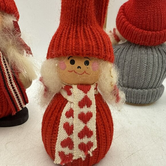 Ljungstroms Swedish Tomte Santa #8268 Christmas Elf Red Tall Hat Scandinavian 3 - Picture 6 of 10